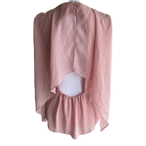 BCBGMaxAzria Soft Pink Top - Picture 3 of 5